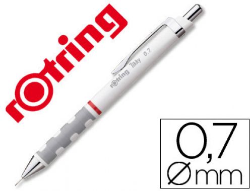 Lapiseira rotring tikky 0,7 mm branca , Rotring , 91018 , 3501170903964